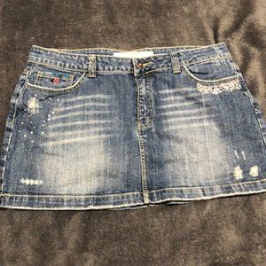 JEAN MINI SKIRT (2nd JEANS BRAND)